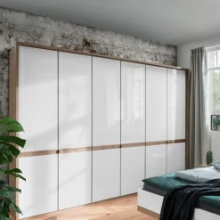 Kleiderschränke|Wiemann Kleiderschrank Barcelona 300 x 216 cm Weiß