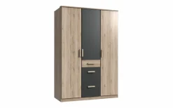 Babyzimmer Schränke & Regale|Babyzimmer Schränke & Regale|WIMEX Kleiderschrank Cariba 135 x 199 cm Eiche