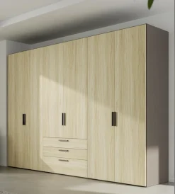 Rudolf Kleiderschränke-Kleiderschrank Cozy 302 x 236 cm Esche