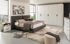 Rudolf Kleiderschränke-Kleiderschrank Cozy 302 x 236 cm Weiß