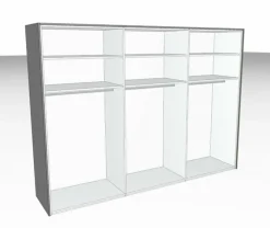 Kleiderschrank Cozy 302 x 220 cm<Rudolf Discount