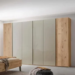 Kleiderschränke|Thielemeyer Kleiderschrank Cubo 299 x 222 cm Wildeiche