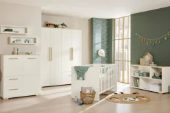 Babyzimmer Schränke & Regale|Babyzimmer Schränke & Regale|Paidi Kleiderschrank Enie 164 x 56 cm Off White