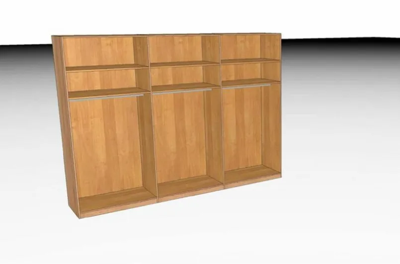 Kleiderschrank Kiruna 300 x 217 cm<Wiemann Clearance
