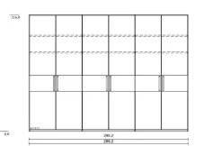 Kleiderschrank Kiruna 300 x 217 cm<Wiemann Clearance