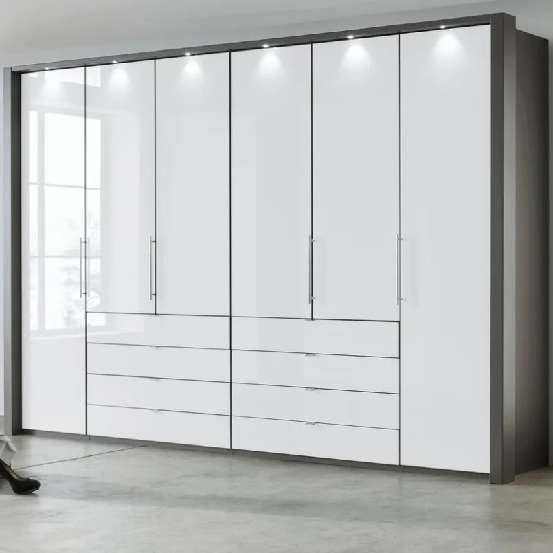 Wiemann Kleiderschränke-Kleiderschrank Loft 300 x 236 cm Weiß
