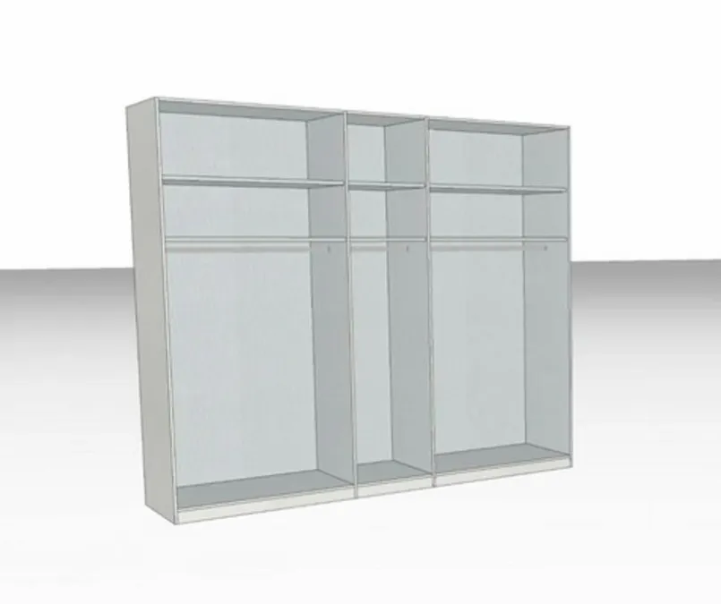 Kleiderschrank Marino 250 x 216 cm<Wiemann Clearance