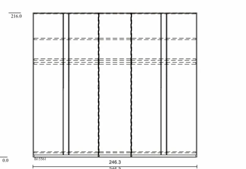 Kleiderschrank Marino 250 x 216 cm<Wiemann Clearance