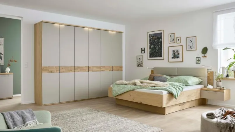 Musterring Kleiderschränke-Kleiderschrank Minto 2.0 299,2 x 229,4 cm Taupe