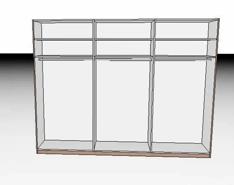 Musterring Kleiderschränke-Kleiderschrank Minto 2.0 299,2 x 229,4 cm Taupe