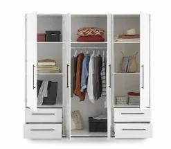 Kleiderschrank Mokkaris 206 x 200 cm<FORTE Online