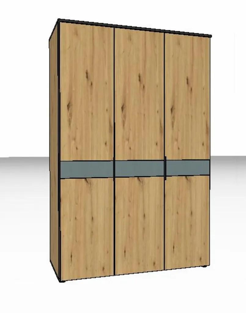 Kinderzimmer Schränke|Kinderzimmer Schränke|Rudolf Kleiderschrank NXTstep 136 x 210 cm Artisan-Eiche
