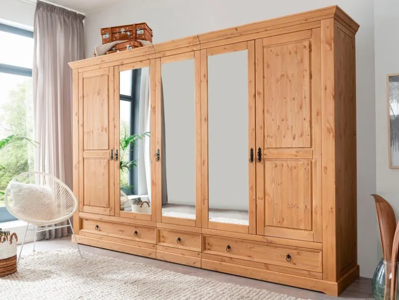 G+K Kleiderschränke-Kleiderschrank SZ-0079 310 x 215 cm Kiefer