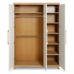 Babyzimmer Schränke & Regale|Babyzimmer Schränke & Regale|Portobello Kleiderschrank Talsi 135 x 201 cm Eiche