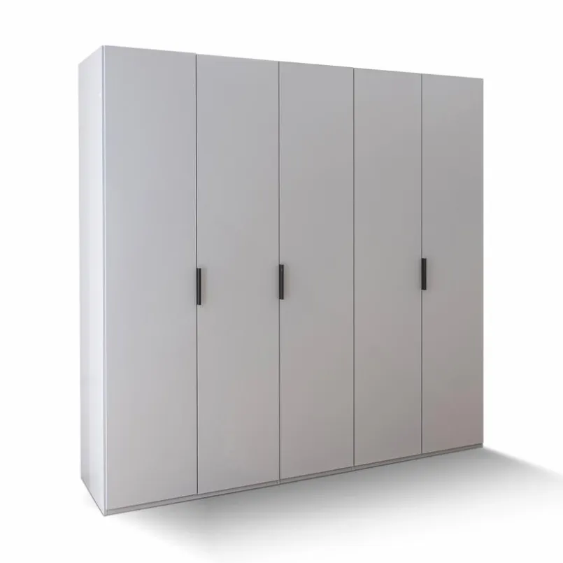 rauch ORANGE Kleiderschränke-Kleiderschrank Vareno 225 x 222 cm Seidengrau