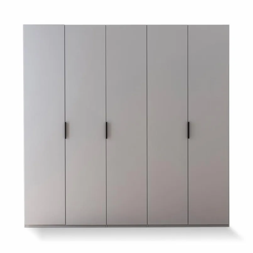 rauch ORANGE Kleiderschränke-Kleiderschrank Vareno 225 x 222 cm Seidengrau