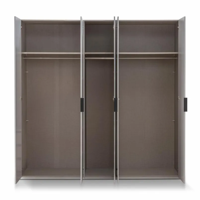 rauch ORANGE Kleiderschränke-Kleiderschrank Vareno 225 x 222 cm Seidengrau