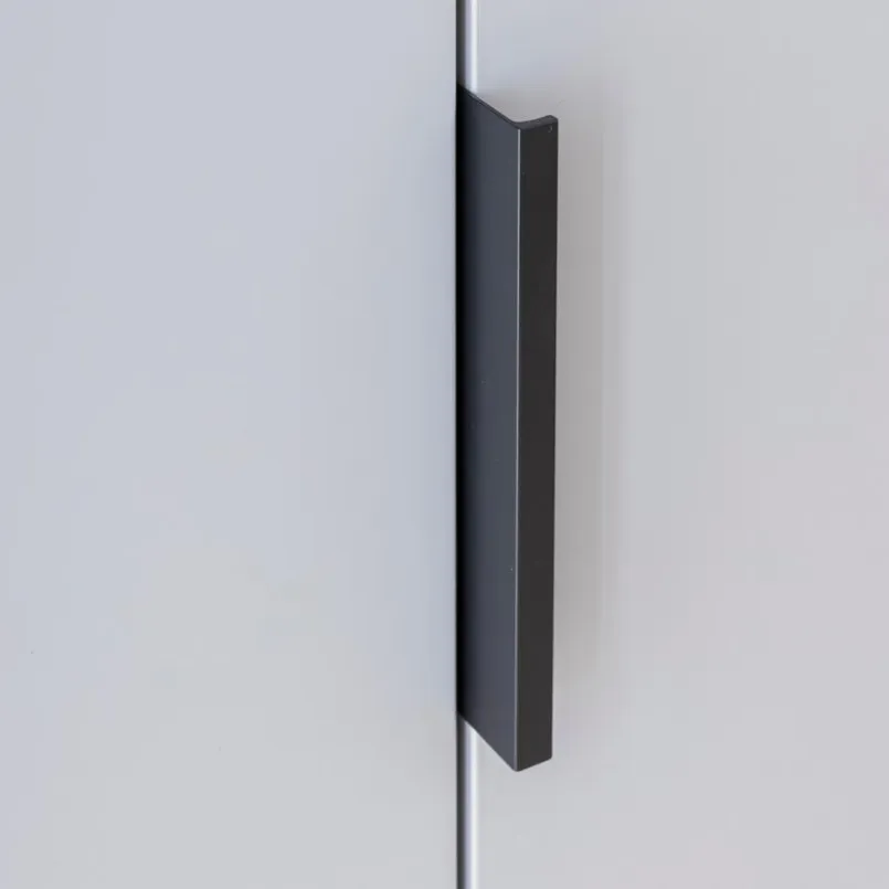 rauch ORANGE Kleiderschränke-Kleiderschrank Vareno 225 x 222 cm Seidengrau
