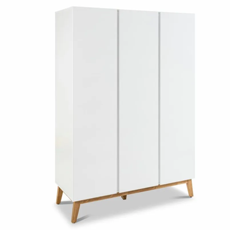 Babyzimmer Schränke & Regale|Babyzimmer Schränke & Regale|Portobello Kleiderschrank Venta 135 x 195 cm Weiß