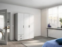 rauch BLUE Kleiderschränke-Kleiderschrank Voyager 140 x 194 cm Alpinweiß