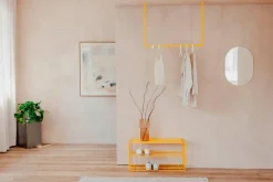 Praktisch Im Flur|Metallbude Kleiderstange Rubi 80x100 Mango