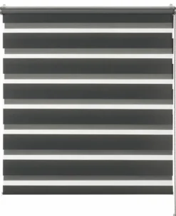 Vorhänge & Gardinen|SCHÖNER WOHNEN-Kollektion Klemmfix Duo-Rollo Tilda 45 x 150 cm Grau
