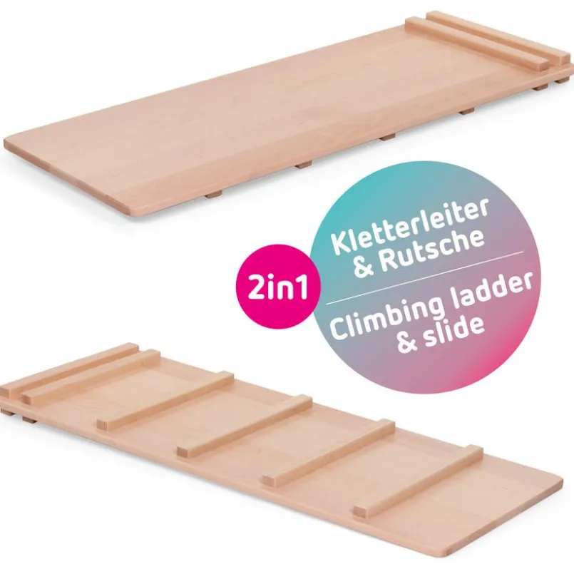 Hochstühle|Hochstühle|babybay Kletterleiter und Rutsche Littlefoot Natur