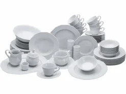 Geschirr|CreaTable Kombiservice Arianne 61tlg. Weiß