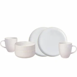 Geschirr|like. by Villeroy & Boch Kombiservice Crafted Cotton 6tlg. Weiß