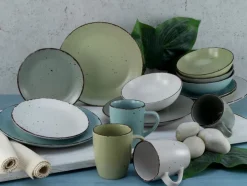 CreaTable Geschirr-Kombiservice Fashion 16tlg. Blau