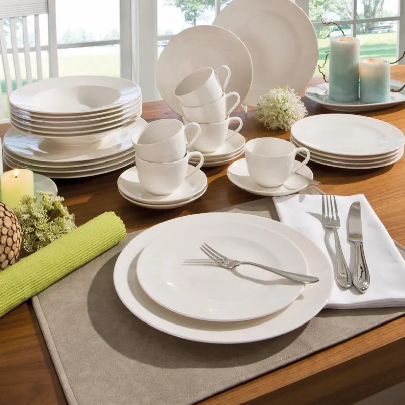 Villeroy & Boch Geschirr-Kombiservice For Me 30tlg. Weiß