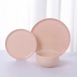Geschirr-Kombiservice Lia 16tlg. Rosa