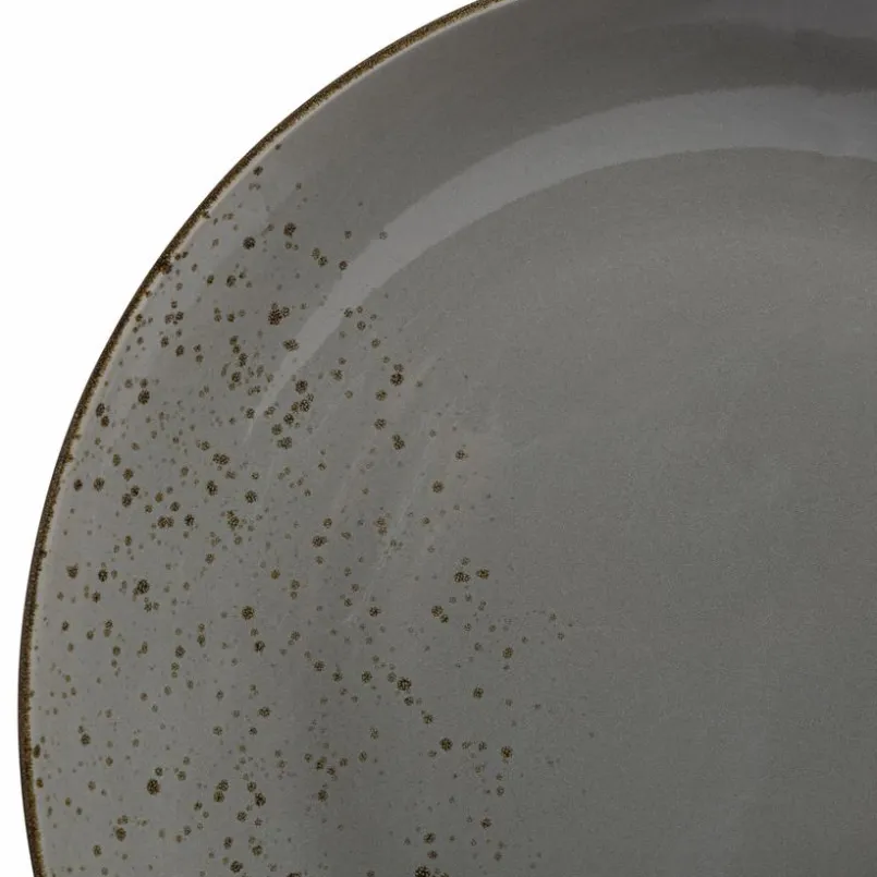 CreaTable Geschirr-Kombiservice Nature Collection 16tlg. Grau