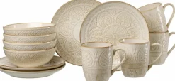 Geschirr|Ritzenhoff & Breker Kombiservice Omara 12tlg. Beige
