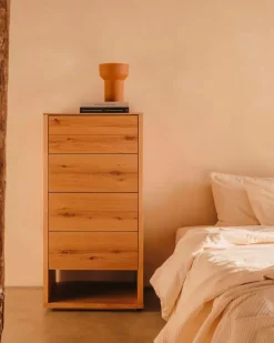 Nachttische & Kommoden|Kommoden|Kave Home Kommode Alguema Eiche