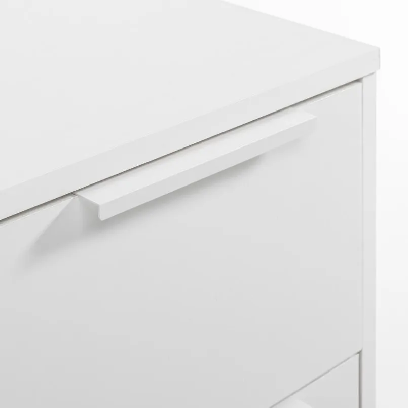 Büroschränke & Regale|Composad Kommode Espresso Weiß