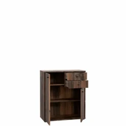FORTE Kommoden-Kommode Faik Vintage Braun