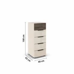 Kommoden-Kommode Flipp100 Champagner