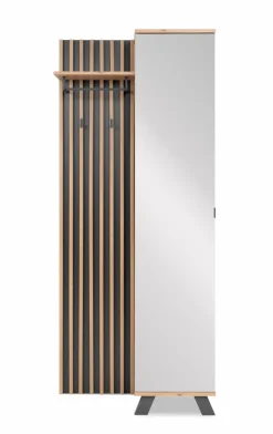 Garderoben-Komplettsets-Kompaktgarderobe Medan Artisan-Eiche
