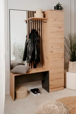 Garderoben-Komplettsets| Kompaktgarderobe Medan Artisan-Eiche