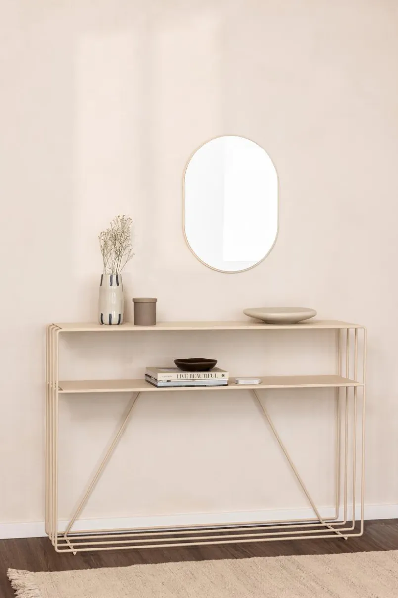Konsolentische|Metallbude Konsolentisch Ria Cashew