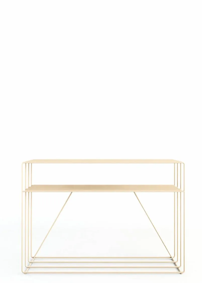Konsolentische|Metallbude Konsolentisch Ria Cashew