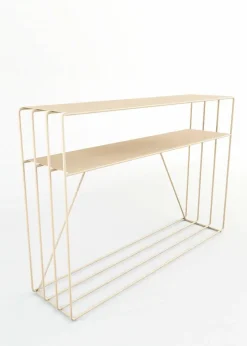Konsolentische|Metallbude Konsolentisch Ria Cashew
