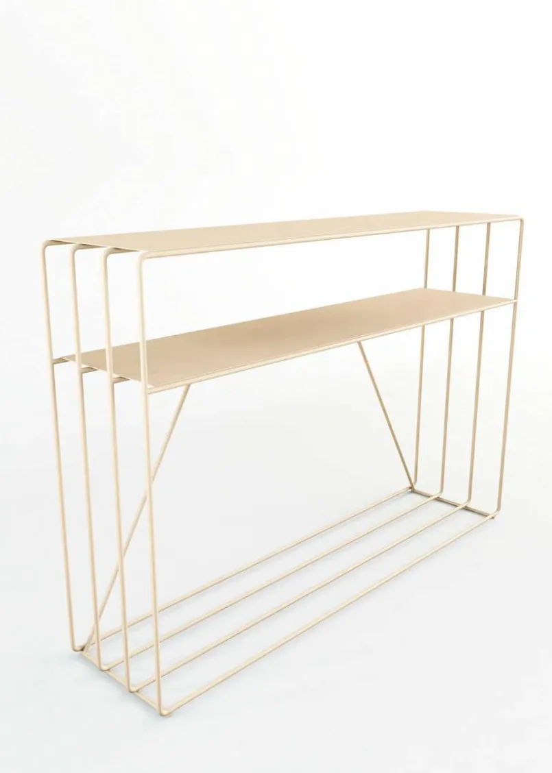 Konsolentische|Metallbude Konsolentisch Ria Cashew