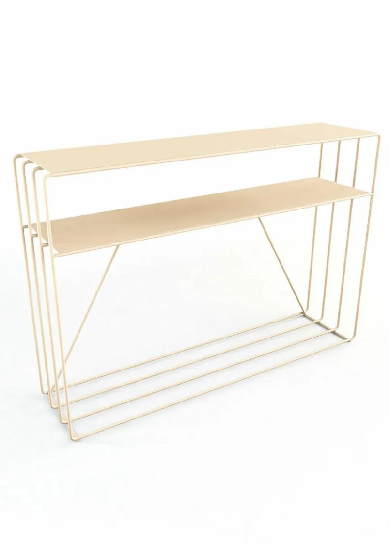 Konsolentische|Metallbude Konsolentisch Ria Cashew