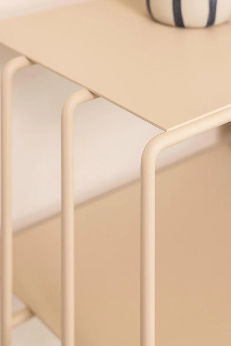 Konsolentische|Metallbude Konsolentisch Ria Cashew