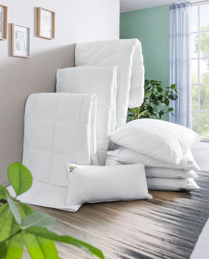 Bettdecken & Kissen|Fürstenhof Kopfkissen Luise 80 x 80 cm Weiß