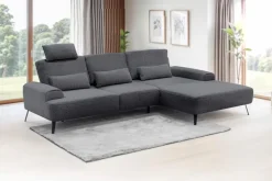 Exxpo by Gala Sofas & Couches-Kopfstütze Astoria Dark Grey