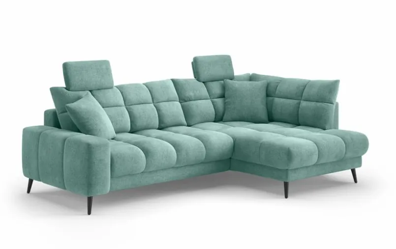 Sofas & Couches|SOMETA Kopfstütze Flow de Luxe Petrol