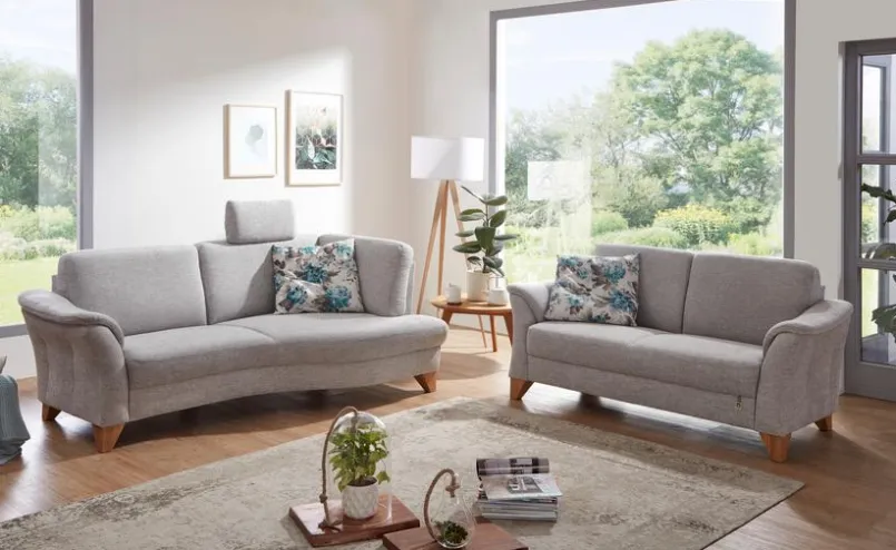 ponsel Sofas & Couches-Kopfstütze S267 / L267 Vienna Hellgrau